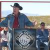 Clark County Commissioner Tom Collins speaks at a new sporting clay course now open at the Clark County Shooting Complex, 11357 N. Decatur Road, on Friday Jan. 18, 2013. The new course takes shooters to 30 target shooting stations across 75 acres of desert in a sport also known as "golfing with guns."
